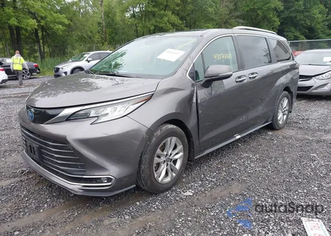 2023 Toyota Sienna Limited from USA, damaged, VIN 5TDZSKFC9PS096992